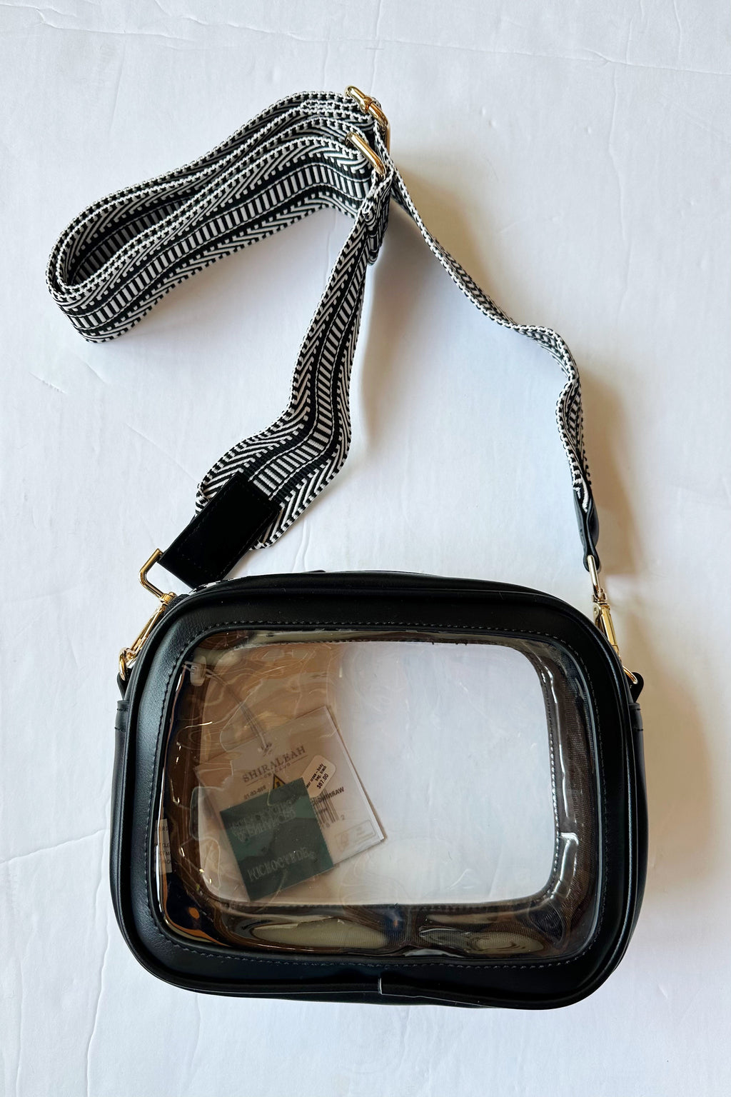 mode, spectator cross-body bag, black