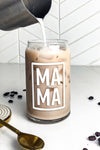 mode, mama 16oz glass
