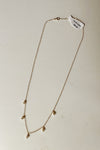 mode, five pearl necklace
