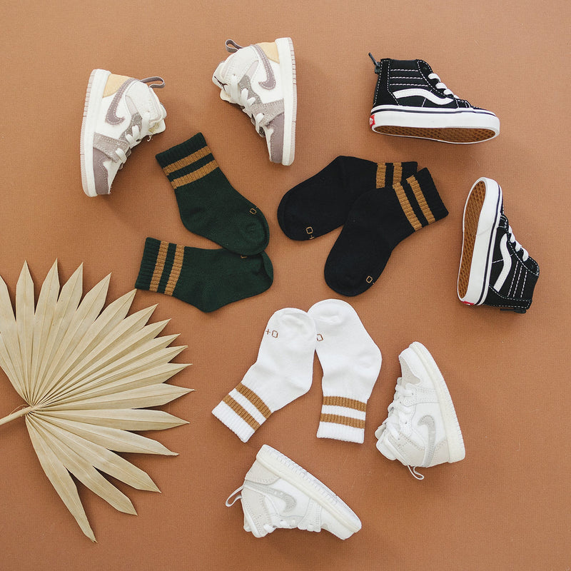 mode, 3 pk crew socks