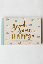 send some happy postcard book