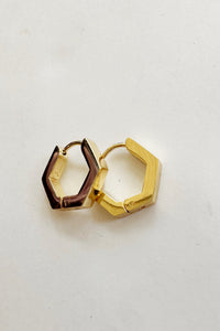 mode, roxy hexagon huggies
