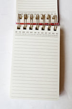 mode, stripes note pad