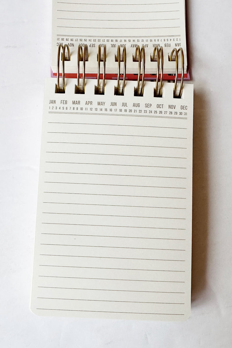 mode, stripes note pad