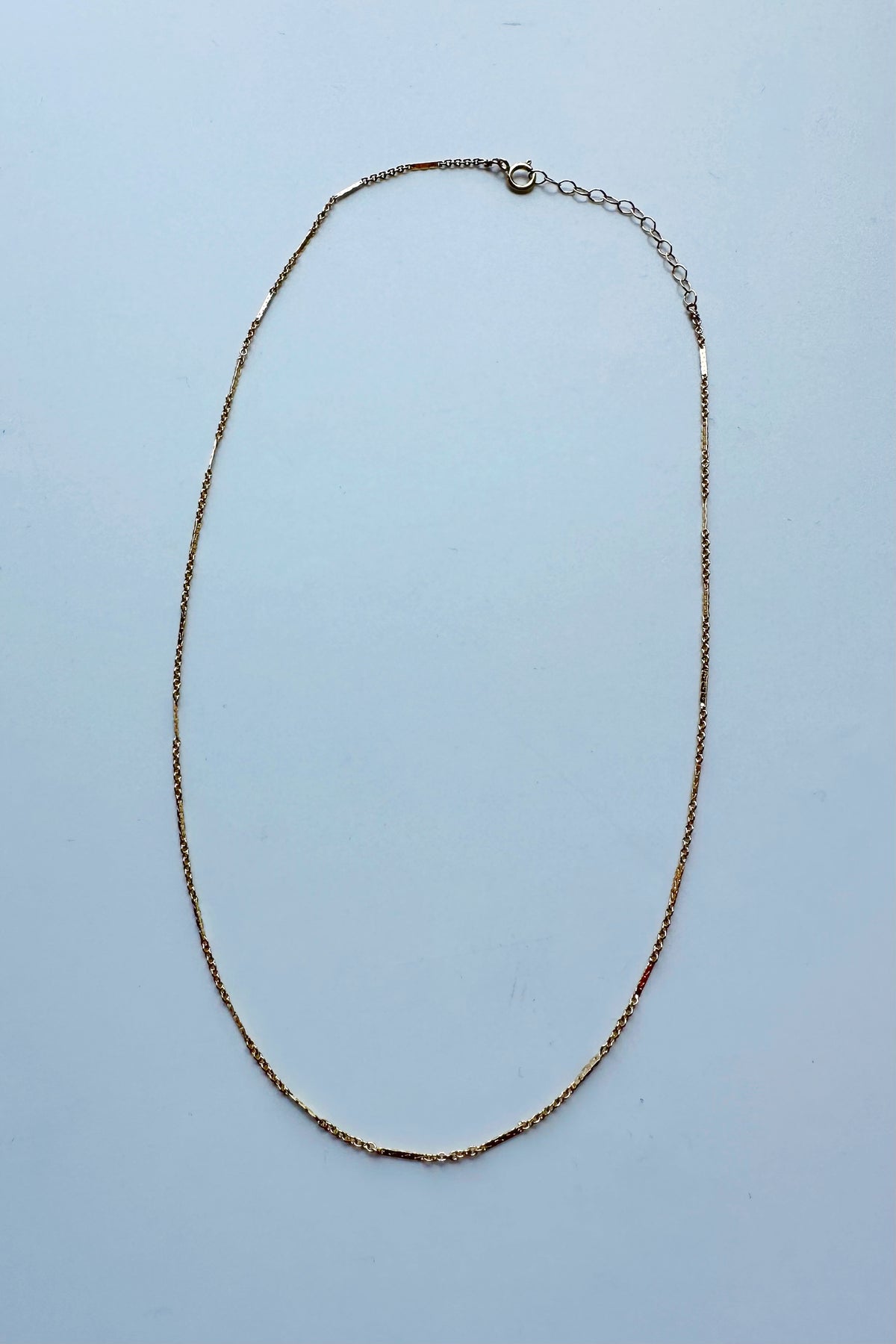 mode, hailey necklace gold filled