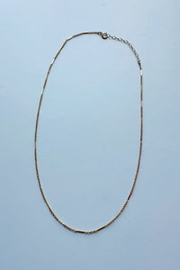 mode, hailey necklace gold filled
