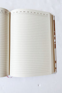 mode, cowprint velvet journal