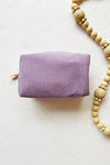 mode, roux zip pouch, lilac