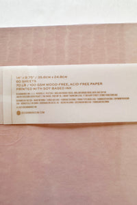 mode, weekly postbound notepad, camel