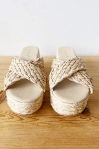 mode, costa woven sandal