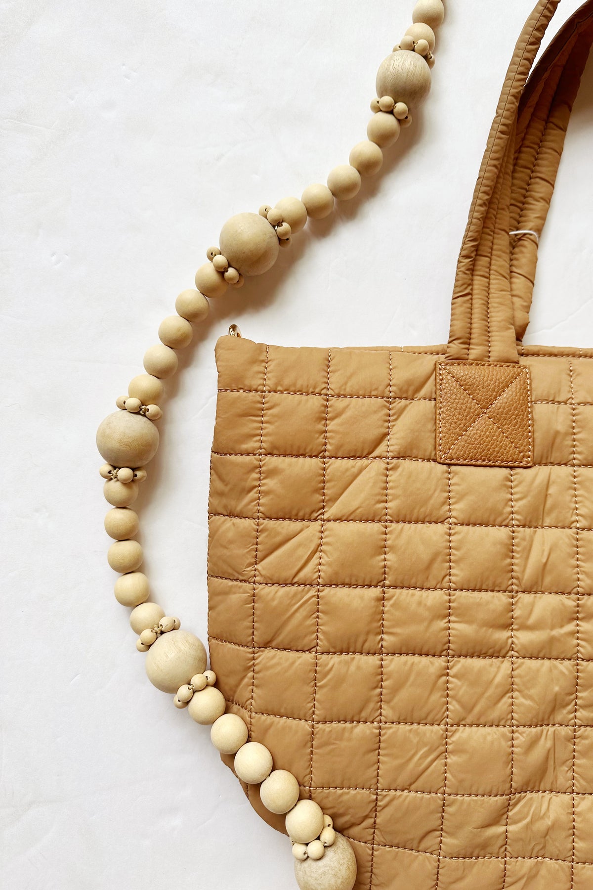mode, ezra tote, tan