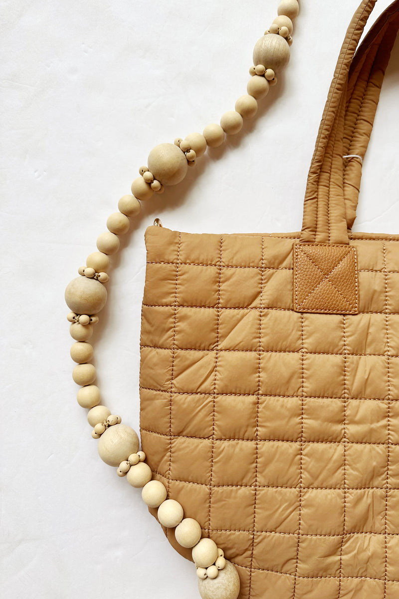 mode, ezra tote, tan