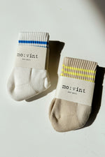 mode, retro striped socks