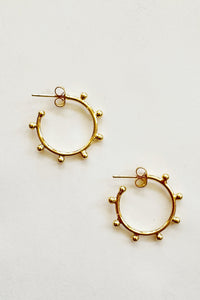 mode, phoebe gold hoops