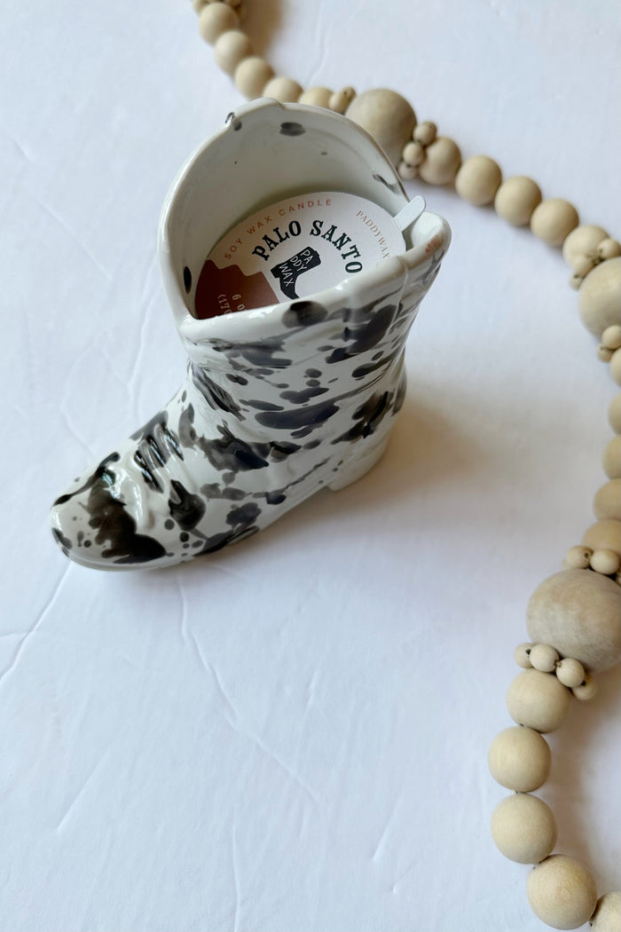 mode, nashville ceramic candle, palo santo