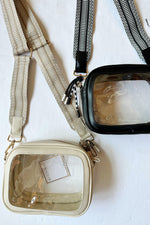 mode, spectator cross-body bag, black
