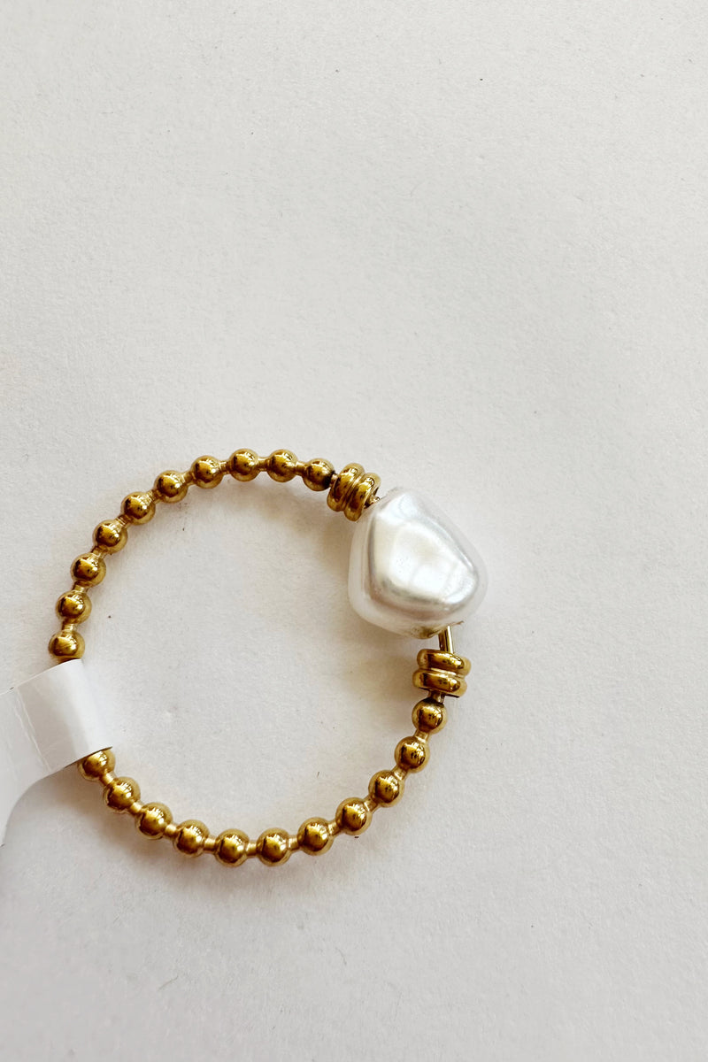 mode, june pearl ring