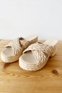 mode, costa woven sandal
