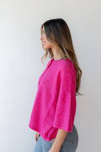 alison 3/4 sleeve cardigan
