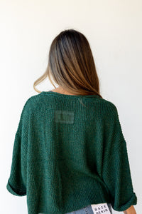 sweet as can be 3/4 sleeve sweater