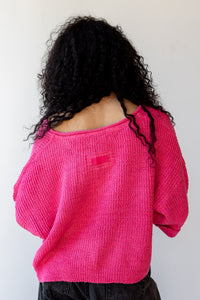 sweet as can be 3/4 sleeve sweater