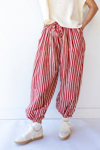 ashlee striped balloon pants
