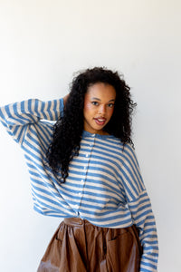 saltwater stripe cardigan