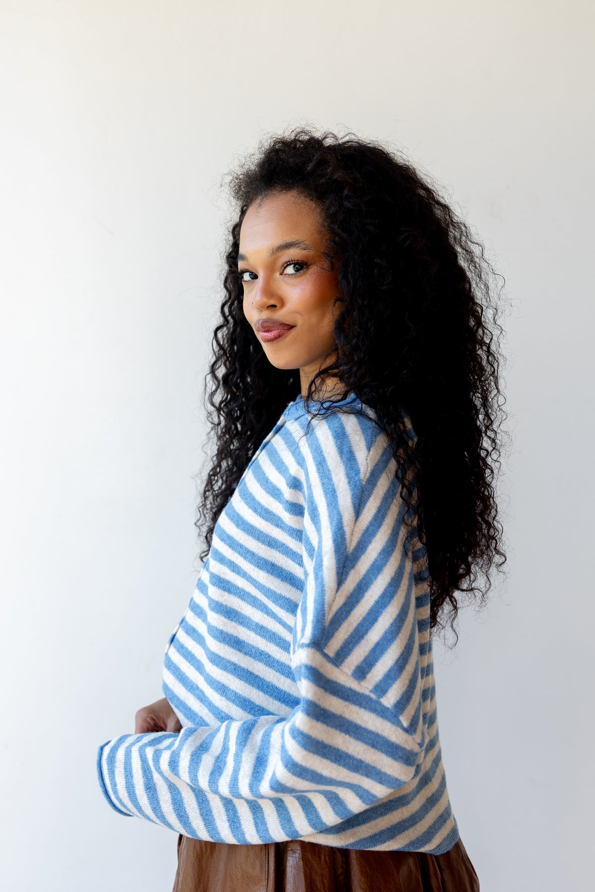 saltwater stripe cardigan