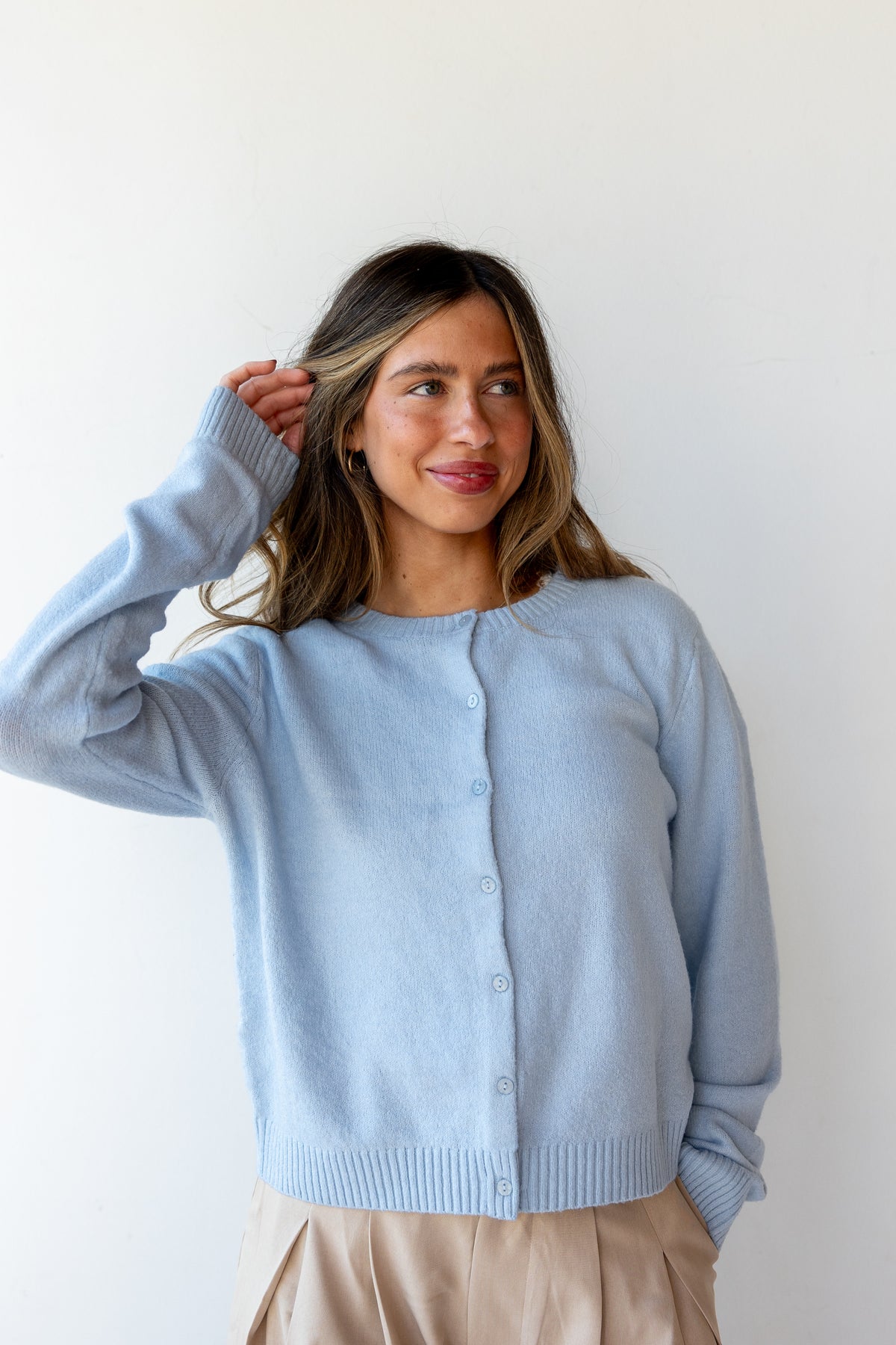 sky cardigan