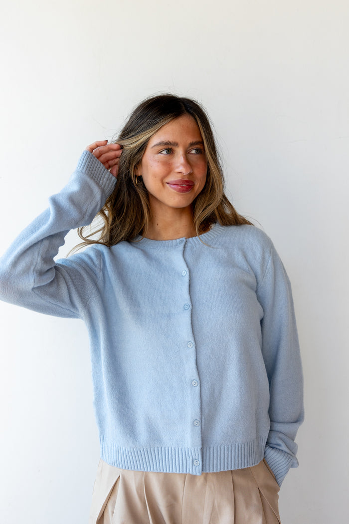 sky cardigan