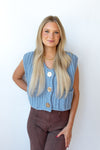 mode, vesper knit vest