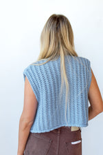 mode, vesper knit vest