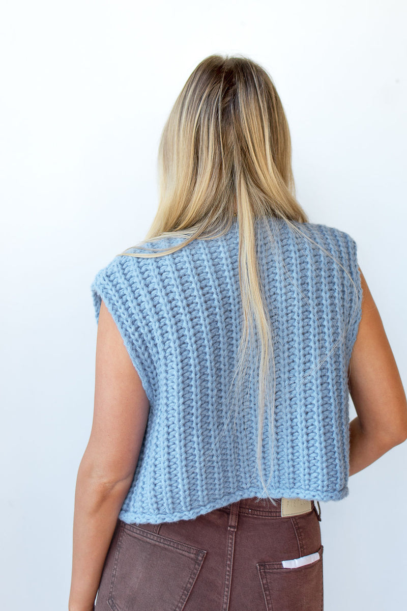 mode, vesper knit vest