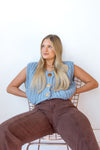 mode, vesper knit vest