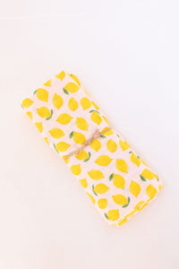pink lemonade swaddle