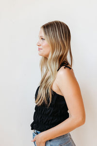 clare tiered ruched top