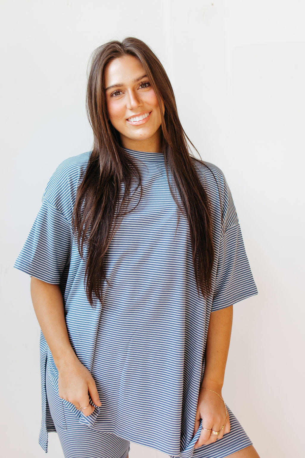 simple stripe walk in love set