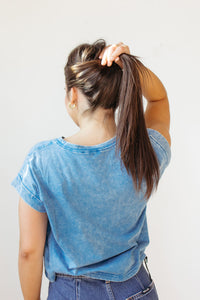 lucy distressed tee