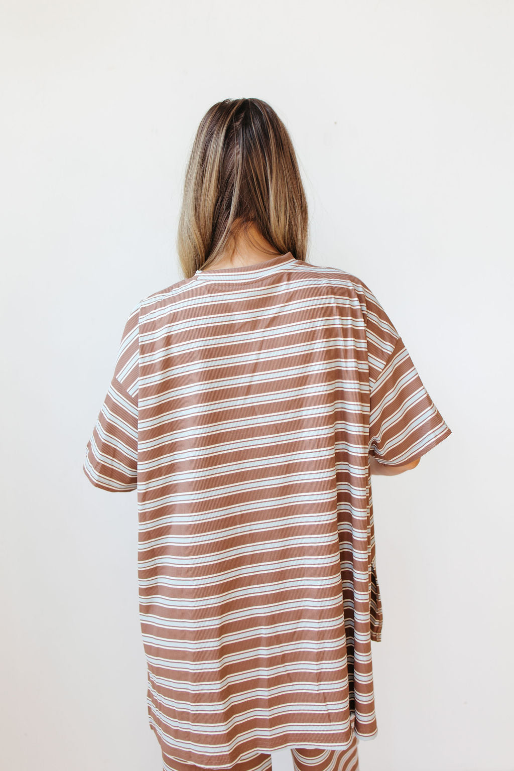 signature stripe you are loved pant set