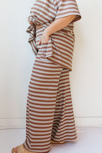 signature stripe you are loved pant set