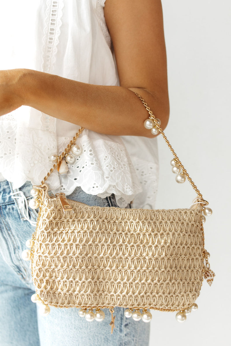 steph seashell straw bag