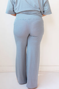 simple stripe you are loved pant set