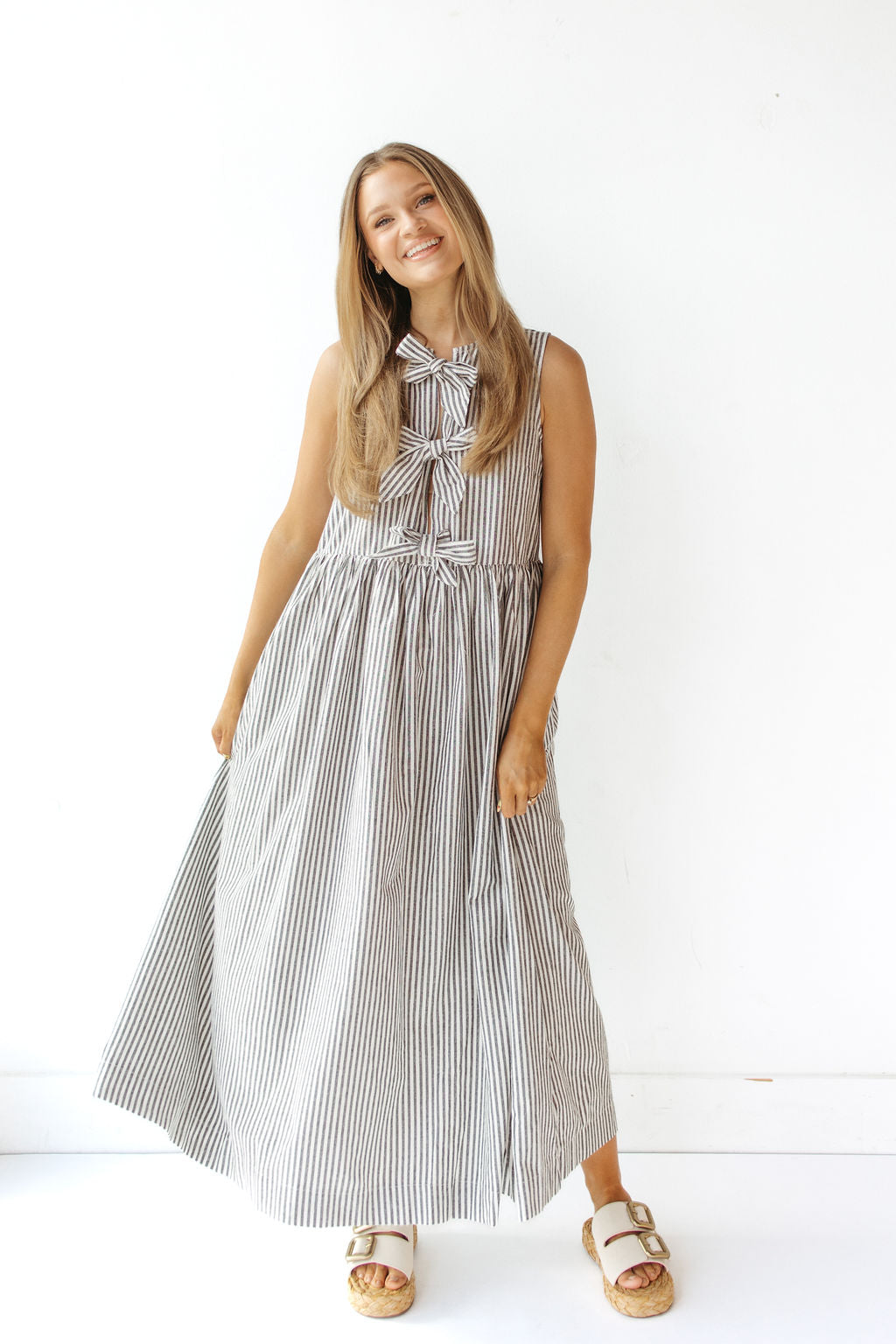 clementine stripe dress