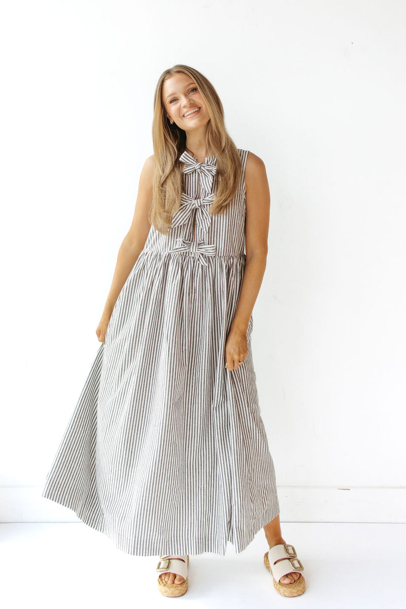 clementine stripe dress