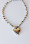 mode, love in all necklace
