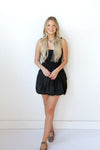 mode, harlie bubble mini dress