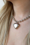 mode, love in all necklace