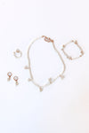 4 piece pearl star jewelry set