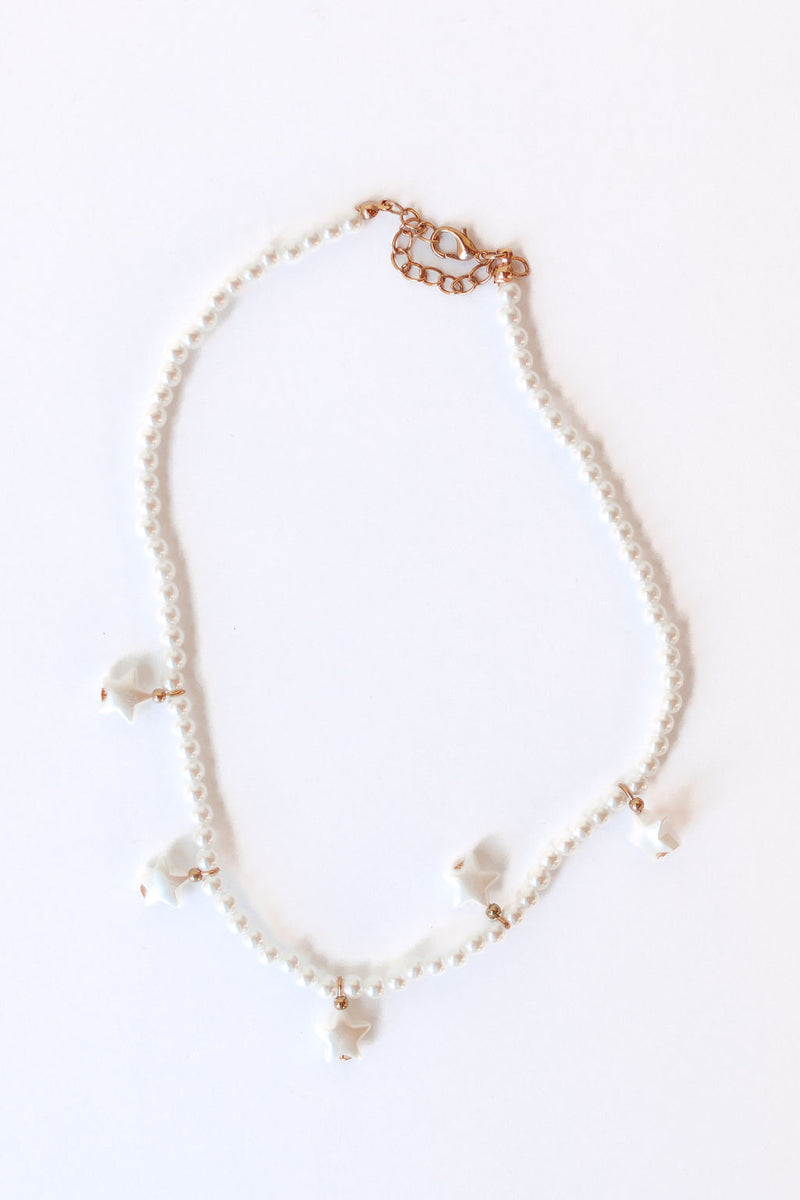 4 piece pearl star jewelry set