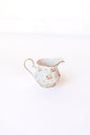 peony vintage creamer vase